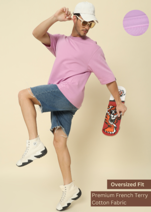 Pockman Heavy Gauge Terry Cotton Oversized fit Tshirt