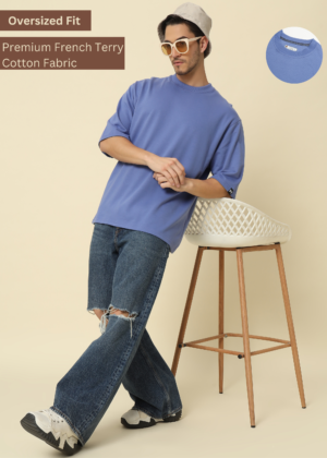 Pockman Heavy Gauge Terry Cotton Oversized fit Tshirt